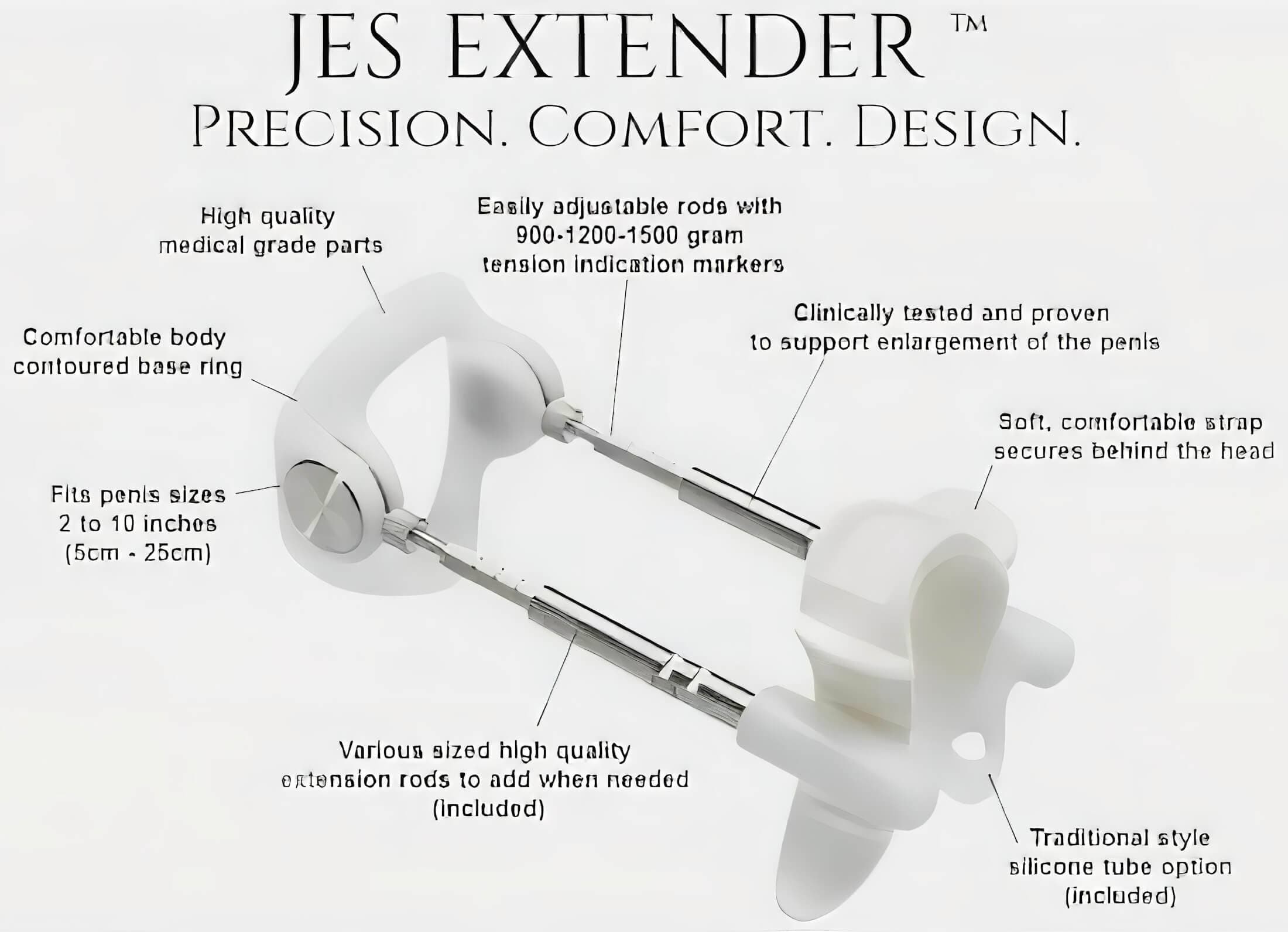 Jes-Extender - Light Standard pénisznövelő készülék #8