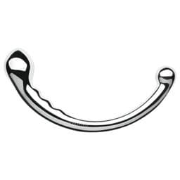 Le Wand - kétvégű rozsdamentes acél dildó #1